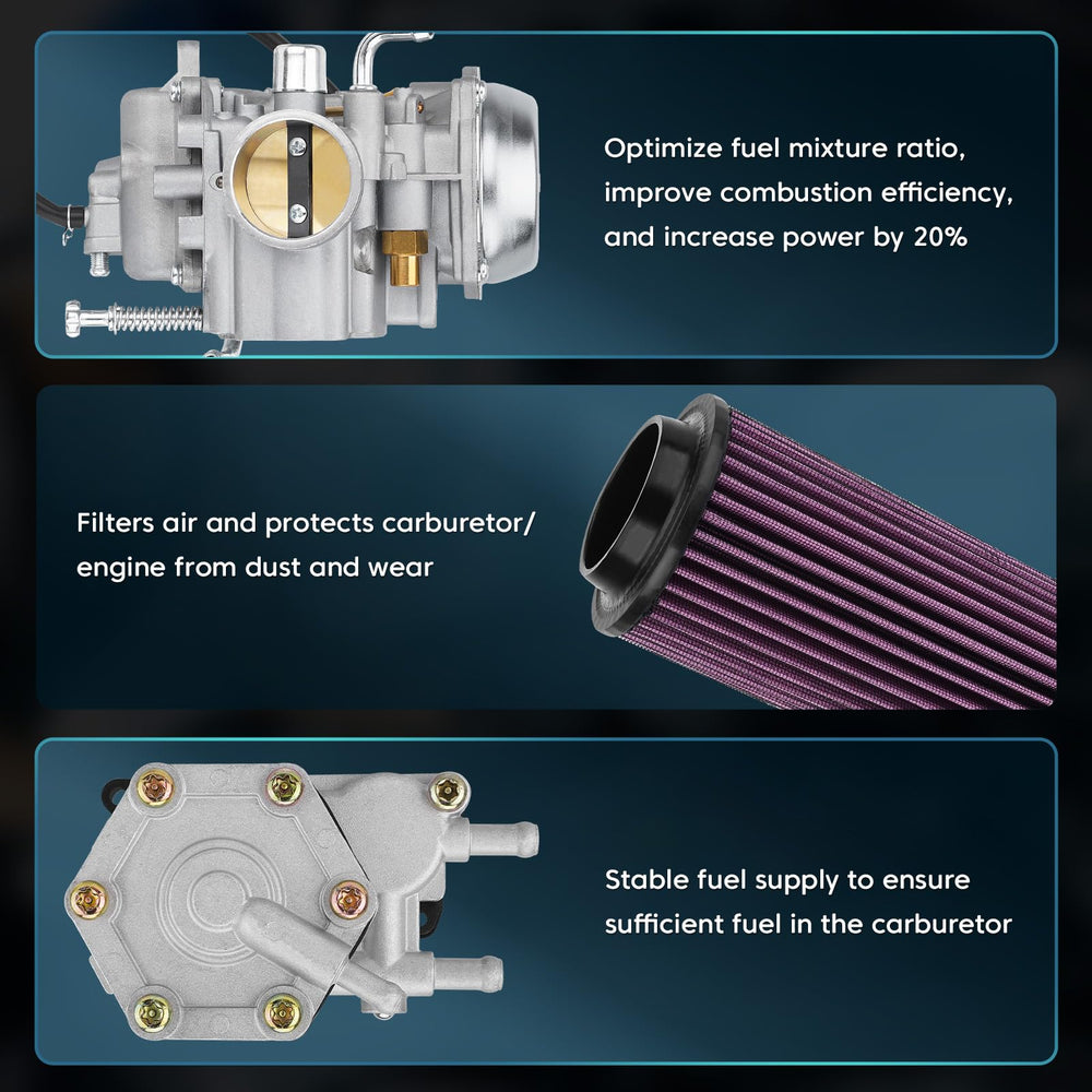 Jurplix Polaris carburetor replacement package ready for install