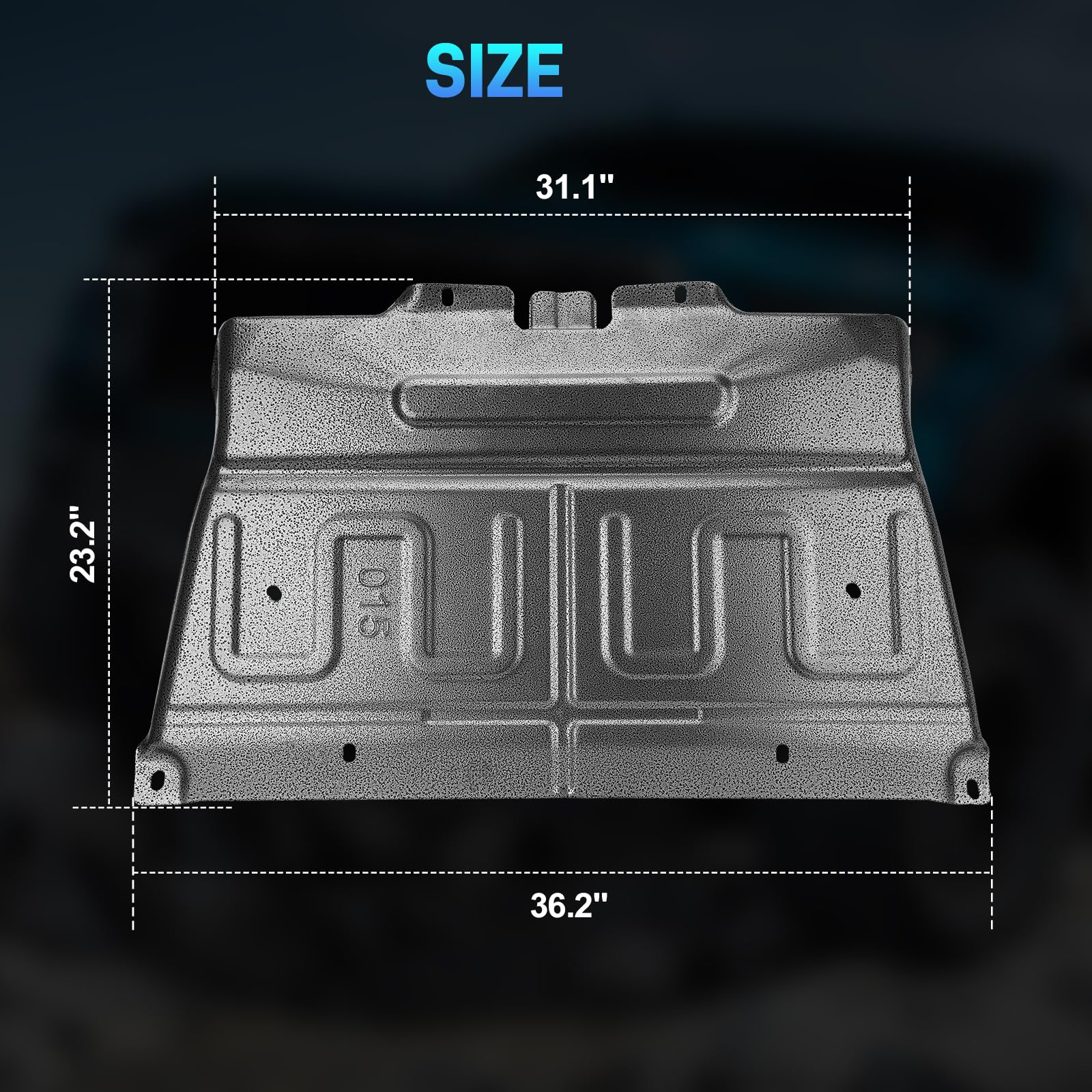 No drilling or modification needed for Jurplix shield installation.
