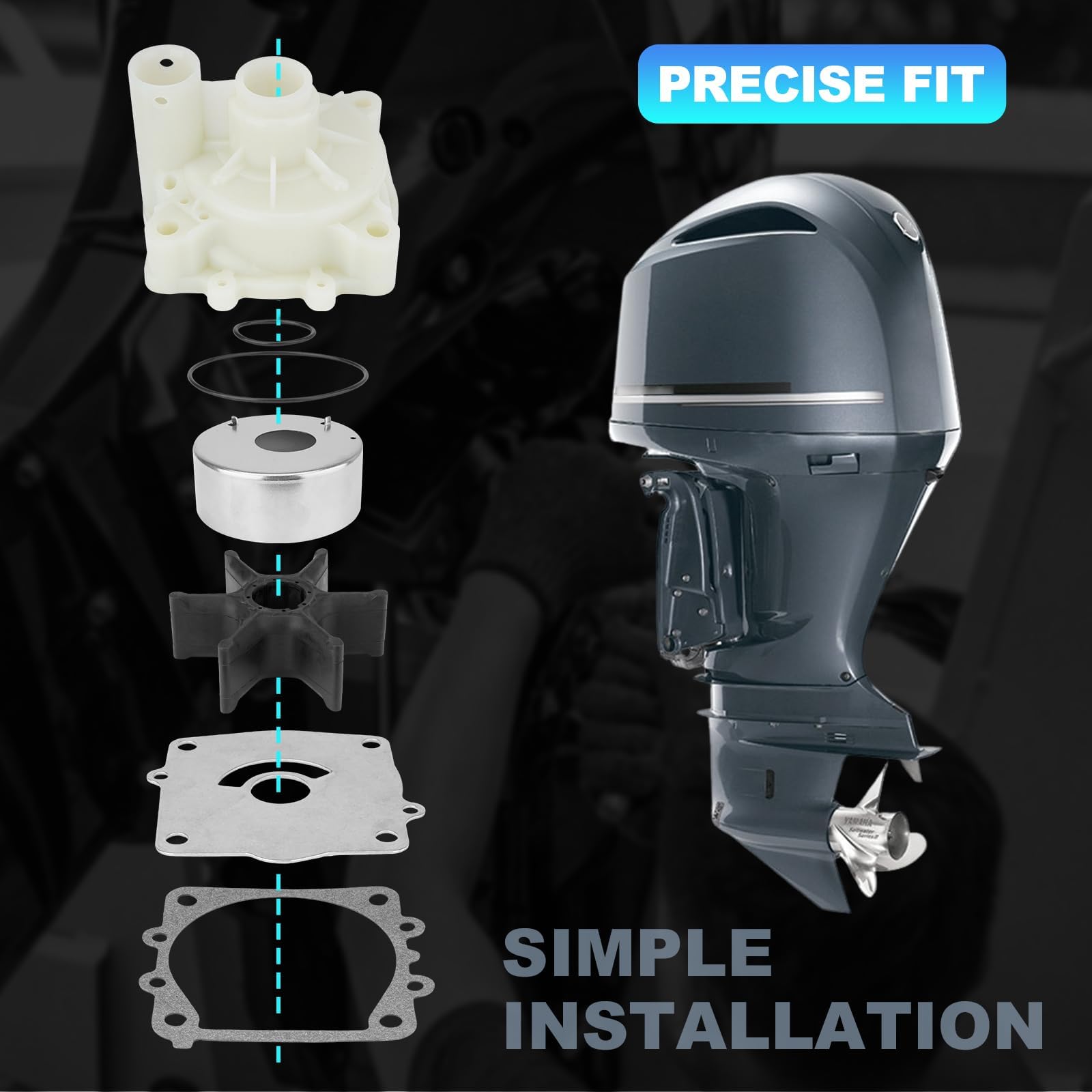 Durable JURPLIX wear plate for marine performance