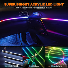 Jushope dynamic rainbow-chasing effect with addressable LEDs for lively ambience