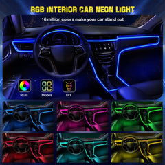 Jushope RF remote control allows quick color and mode changes from anywhere in the car.