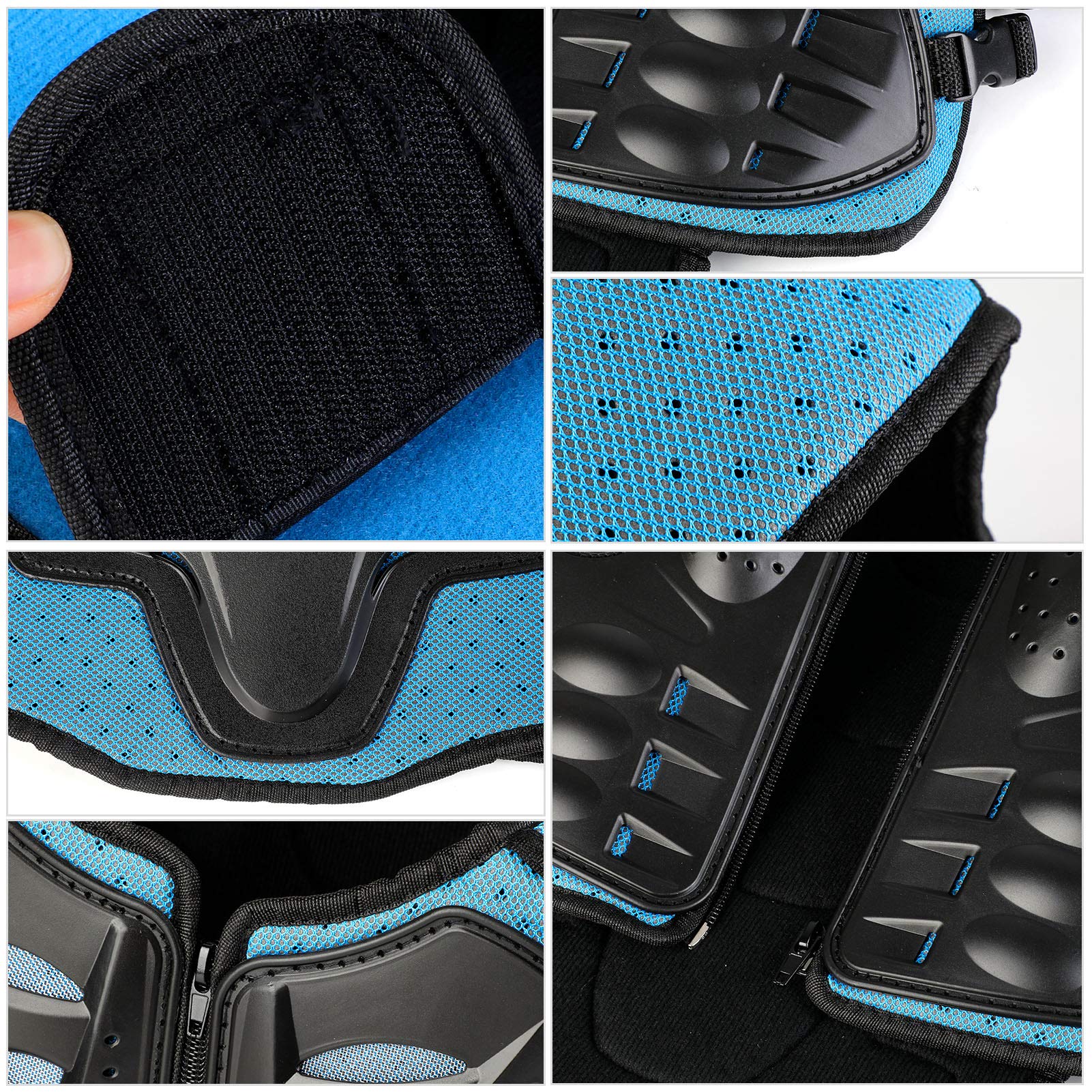 JUSTDOLIFE blue-set design suits outdoor adventures and sports sessions.