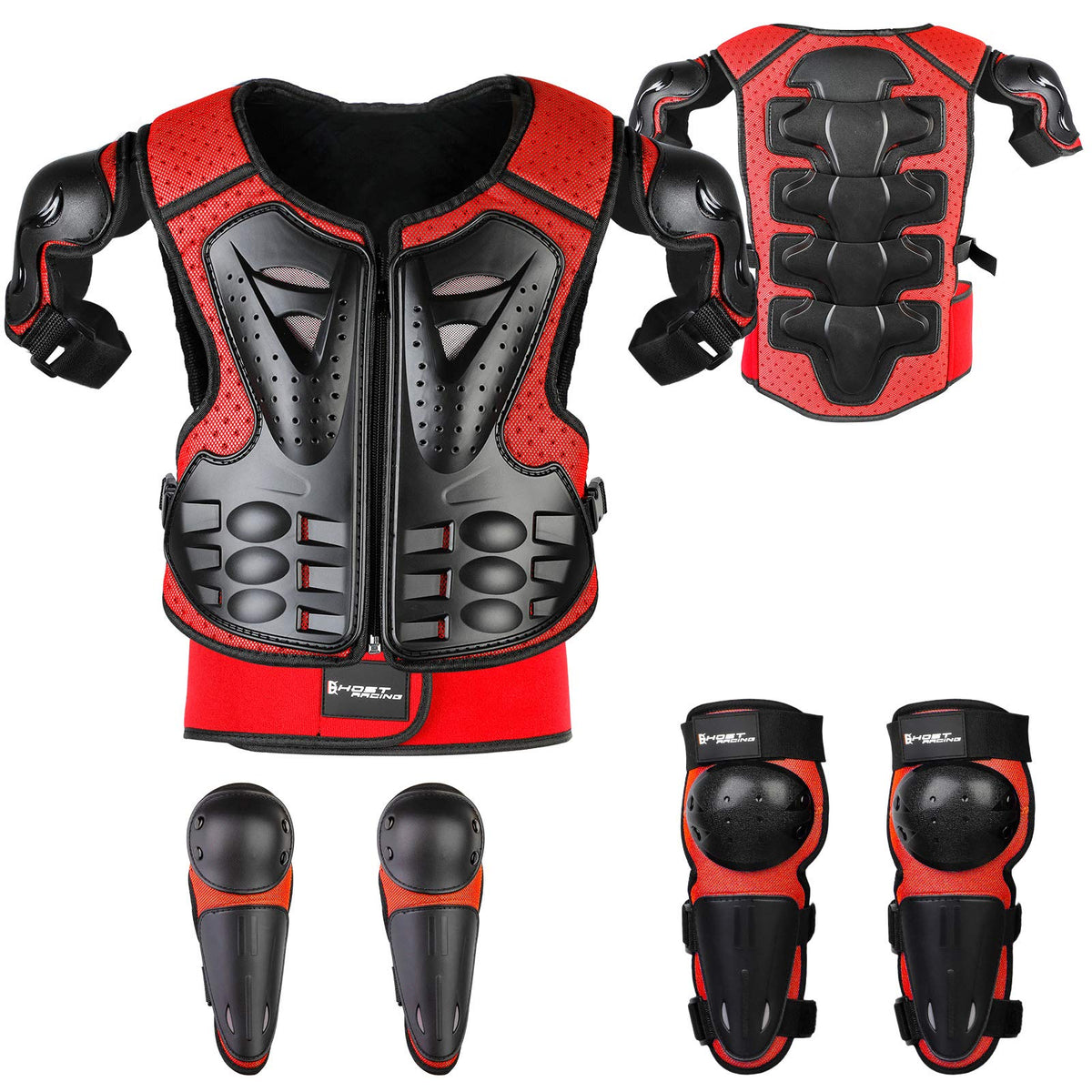 JUSTDOLIFE youth dirt bike chest protector for outdoor riding protection