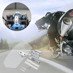 Justech adjustable wind deflector height allows personalized wind management.
