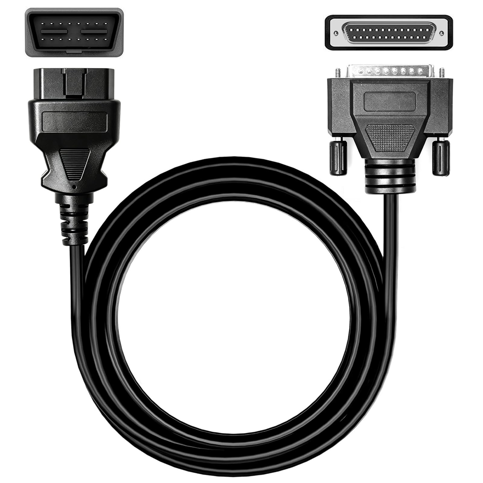 JUTA Innova main cable with 16-pin to 25-pin connectors for stable data transfer