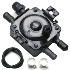 JUUDDENPARTS 149-1982 fuel pump valve front view; durable aluminum body.