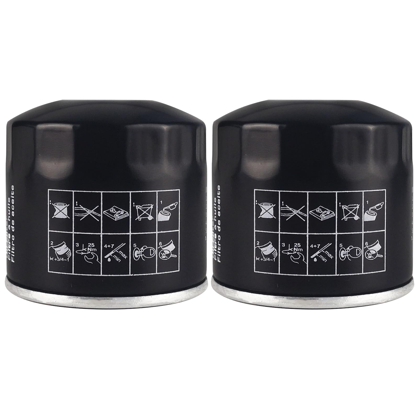 Jvfnxpm HH150-32094 oil filter box pack, compatible with Kubota tractors for easy replacement.
