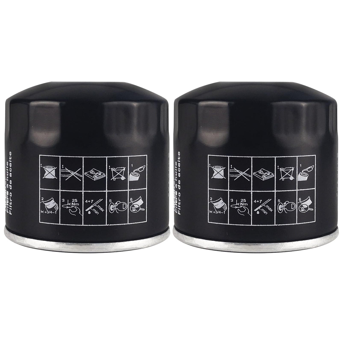 Jvfnxpm HH150-32094 oil filter box pack, compatible with Kubota tractors for easy replacement.