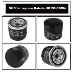 Jvfnxpm HH150-32094 oil filter packaging closeup with high-quality construction.