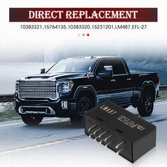 GMC Sierra 2003-2006 flasher relay mounted for dependable signaling