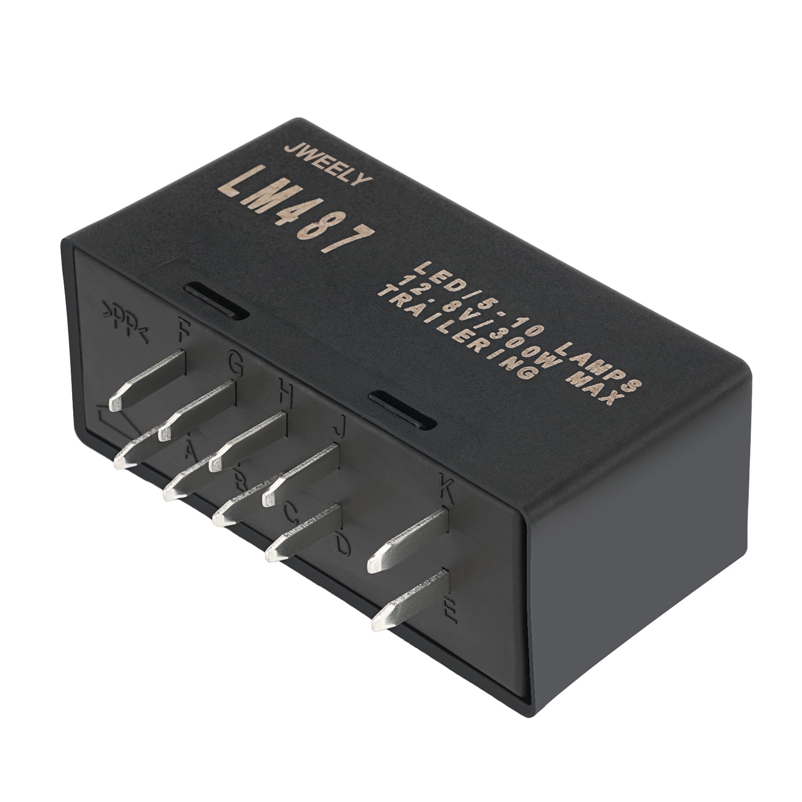 JWEELY LM487 LED flasher relay module ready for GM installation