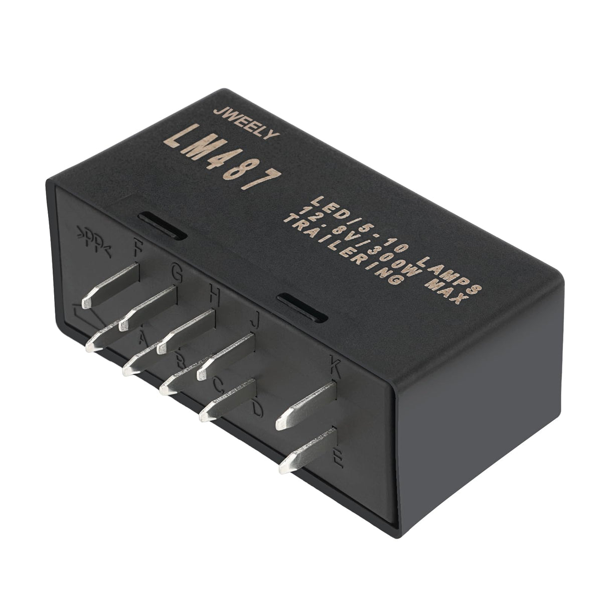 JWEELY LM487 LED flasher relay module ready for GM installation