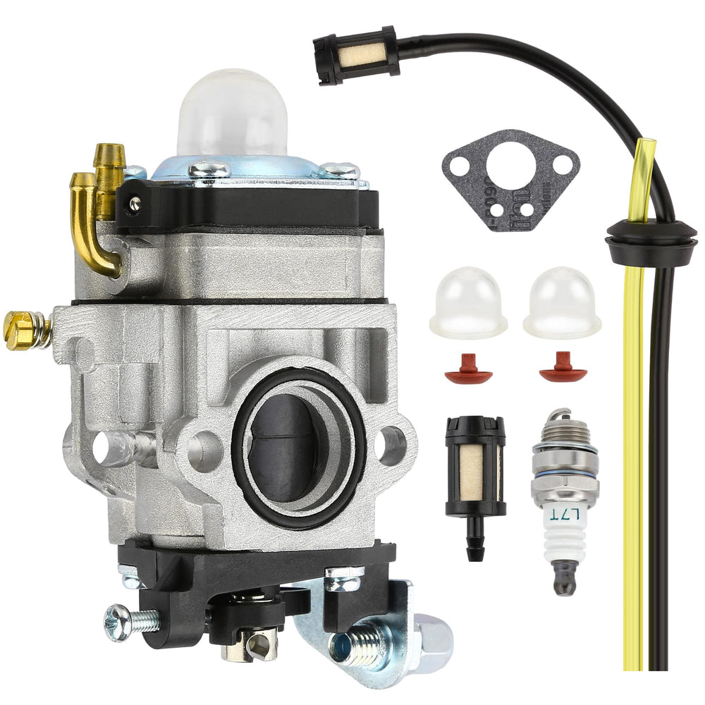 JWodo 2Stroke Carburetor Kit universal fit for small engines, shown in packaging