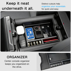 JWSIROU ABS plastic tray with durable, easy-to-clean finish for RAV4