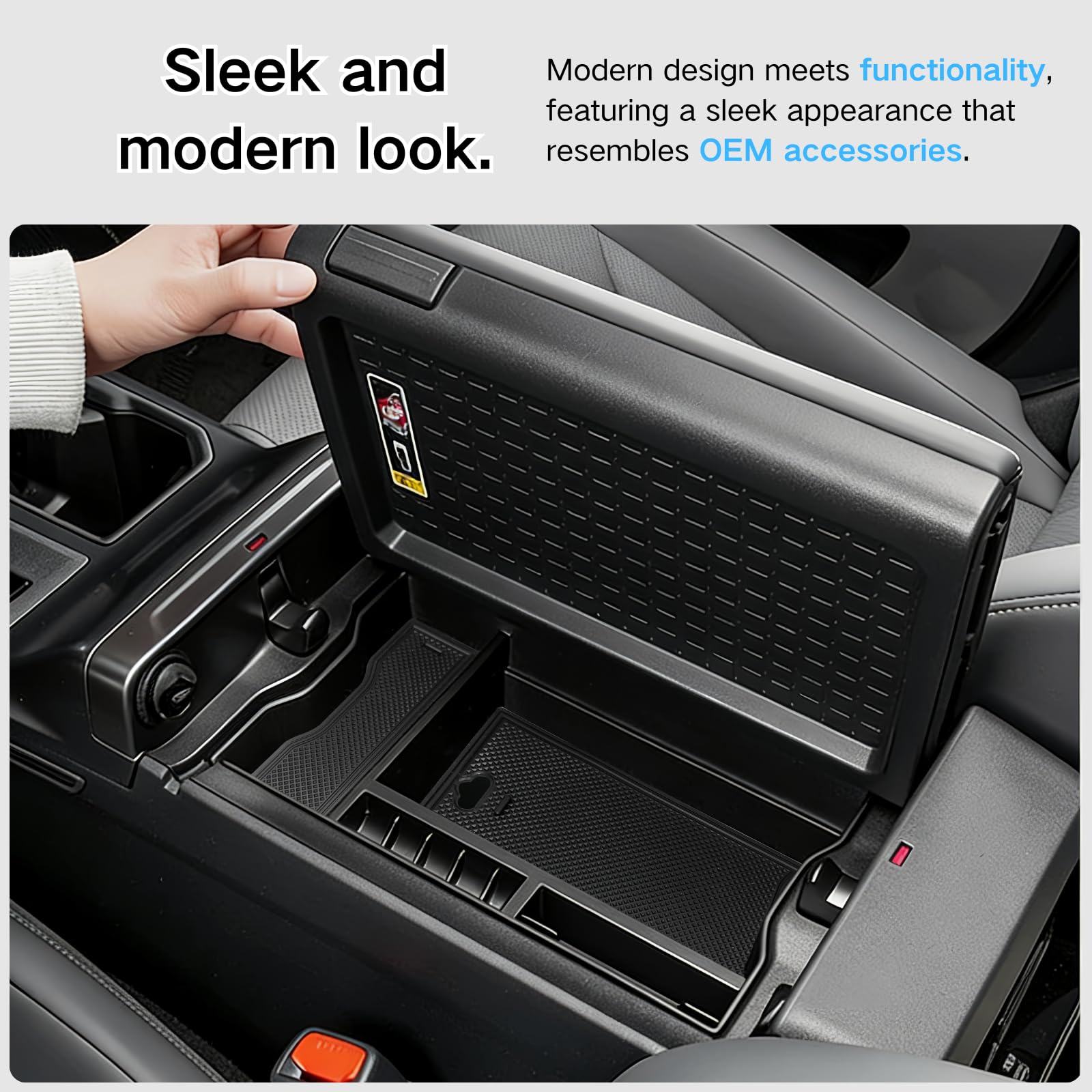JWSIROU compact storage solution enhances interior organization in daily commutes