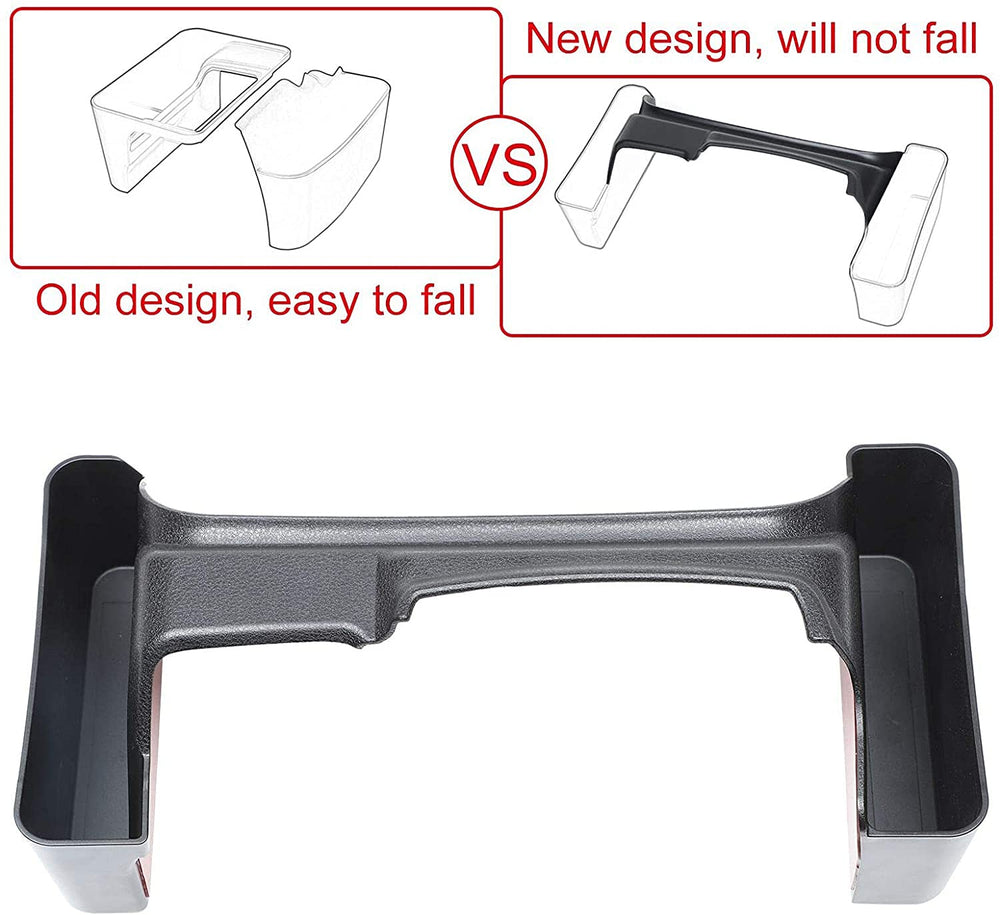 JWWY durable ABS with matte finish blends with the cabin and resists wear.