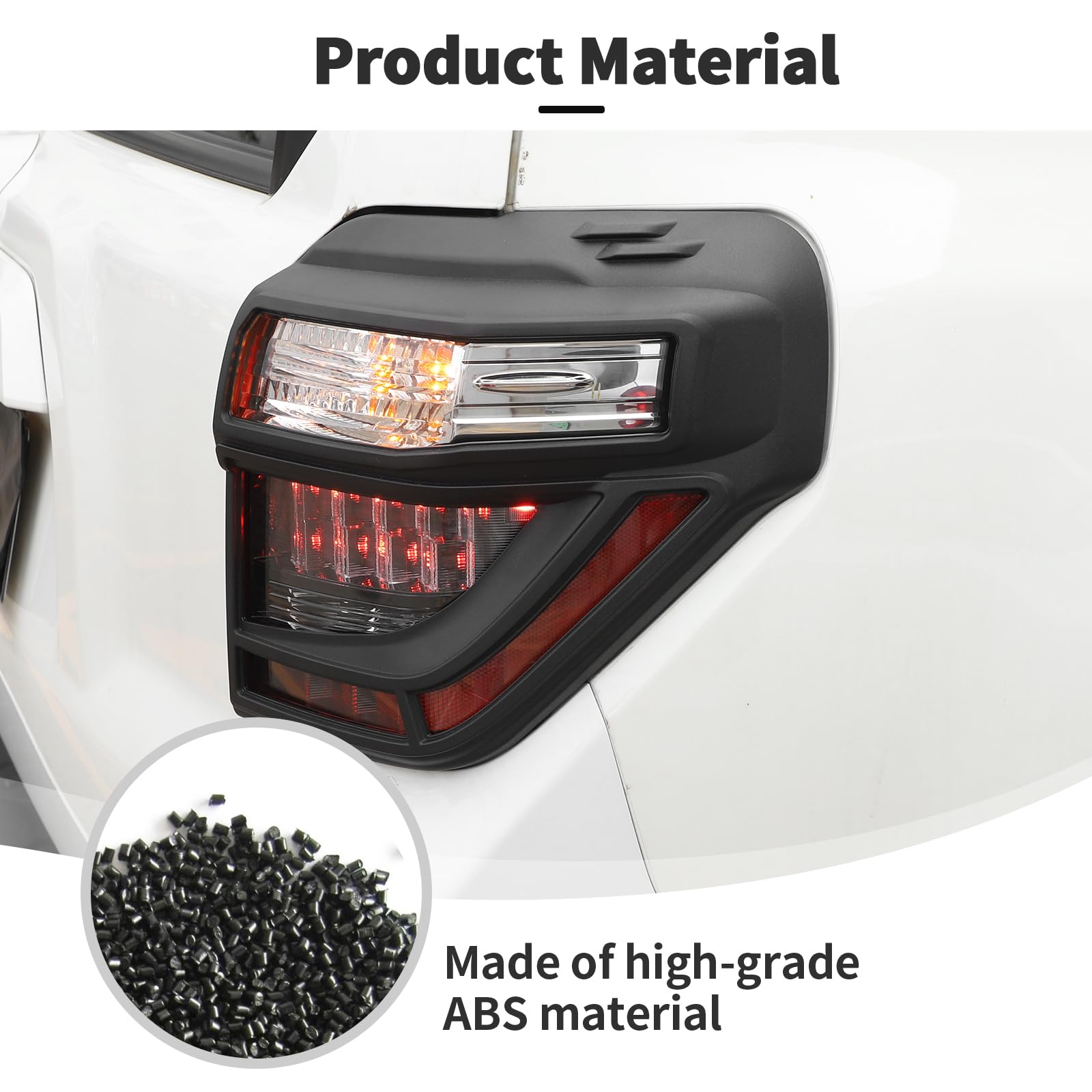 JWWY scratch and abrasion protection for tail lights during daily driving