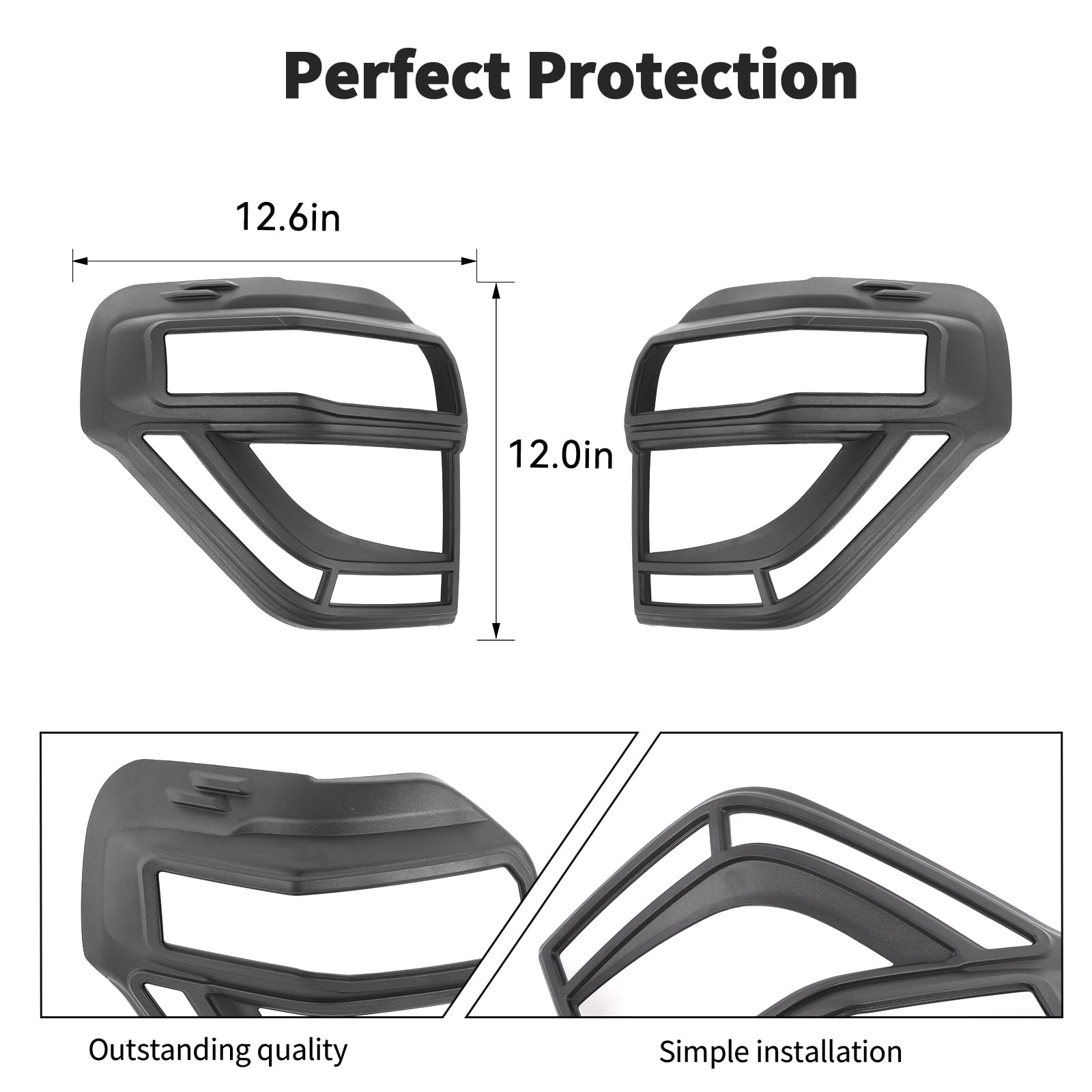 JWWY two-piece set provides full tail light protection for 4Runner