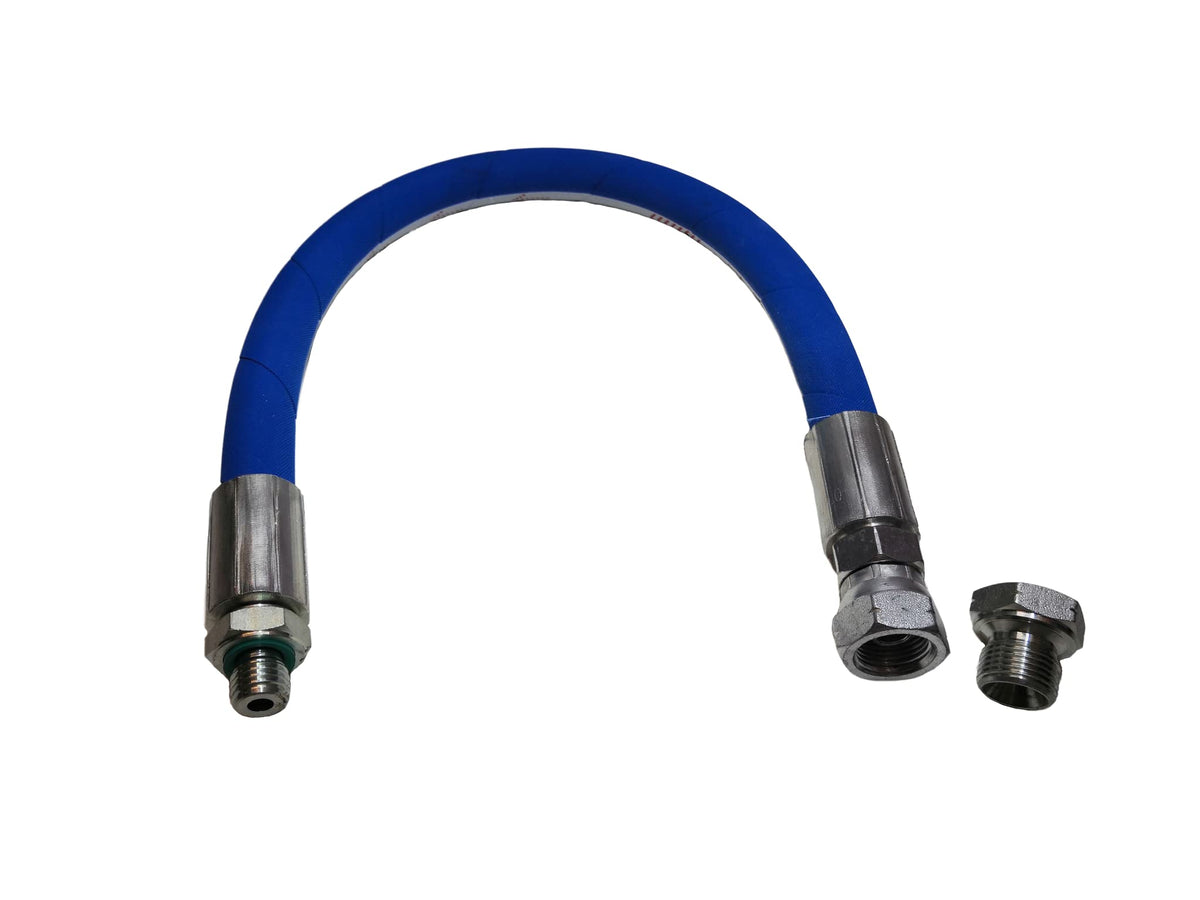 JXHONG Upgraded Engine 12mm Drain Hose with 18 inch length for cleaner oil changes
