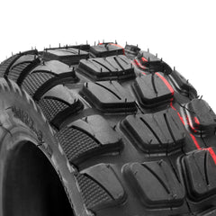 JXMOTO 90/65-6.5 tire with impact absorption for confident handling.