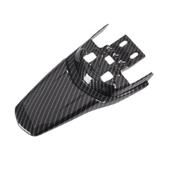 JXMOTONG imitation carbon fiber rear fender mud guard close up for durable mud protection