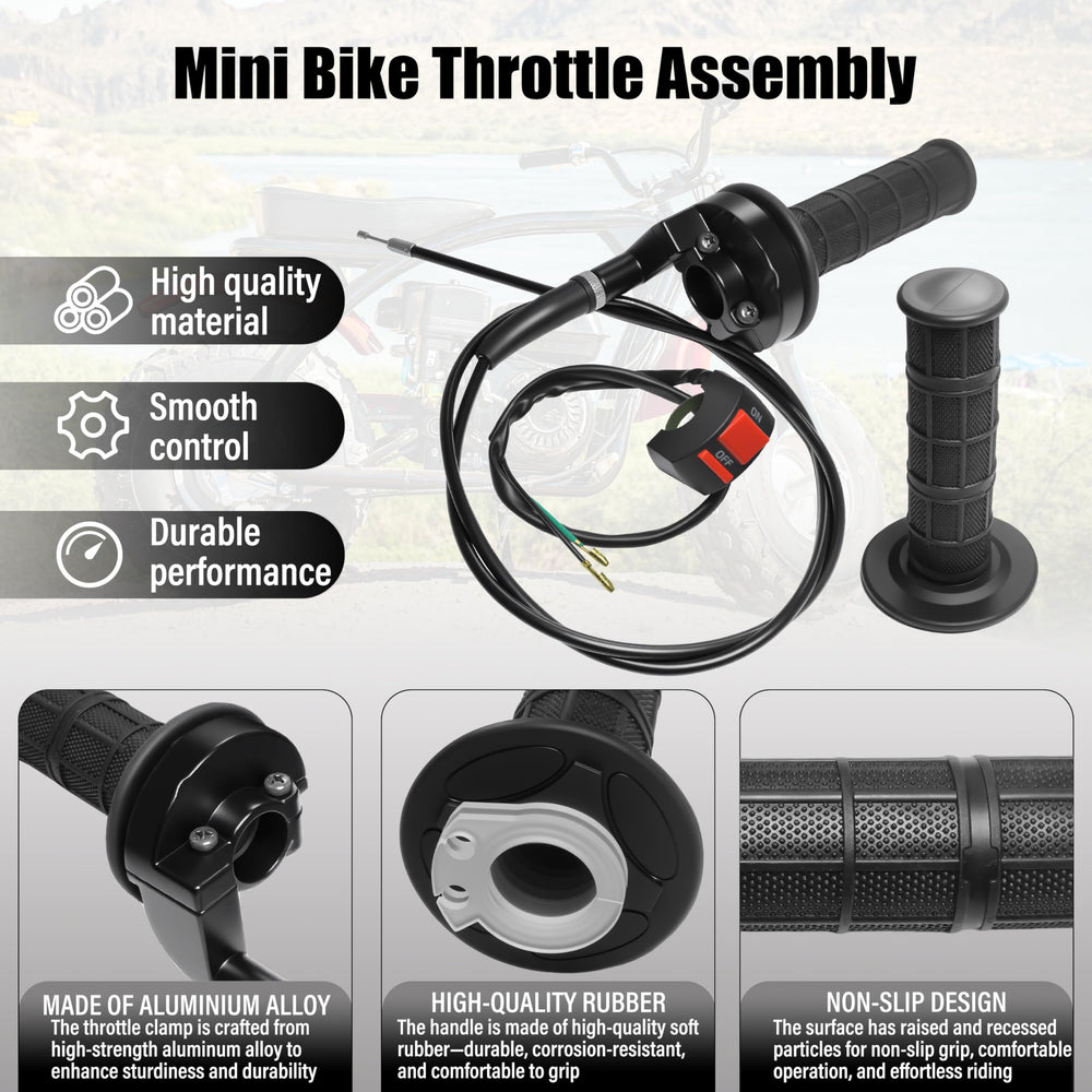 JXPANG 50-inch throttle cable for reliable routing and quick response.
