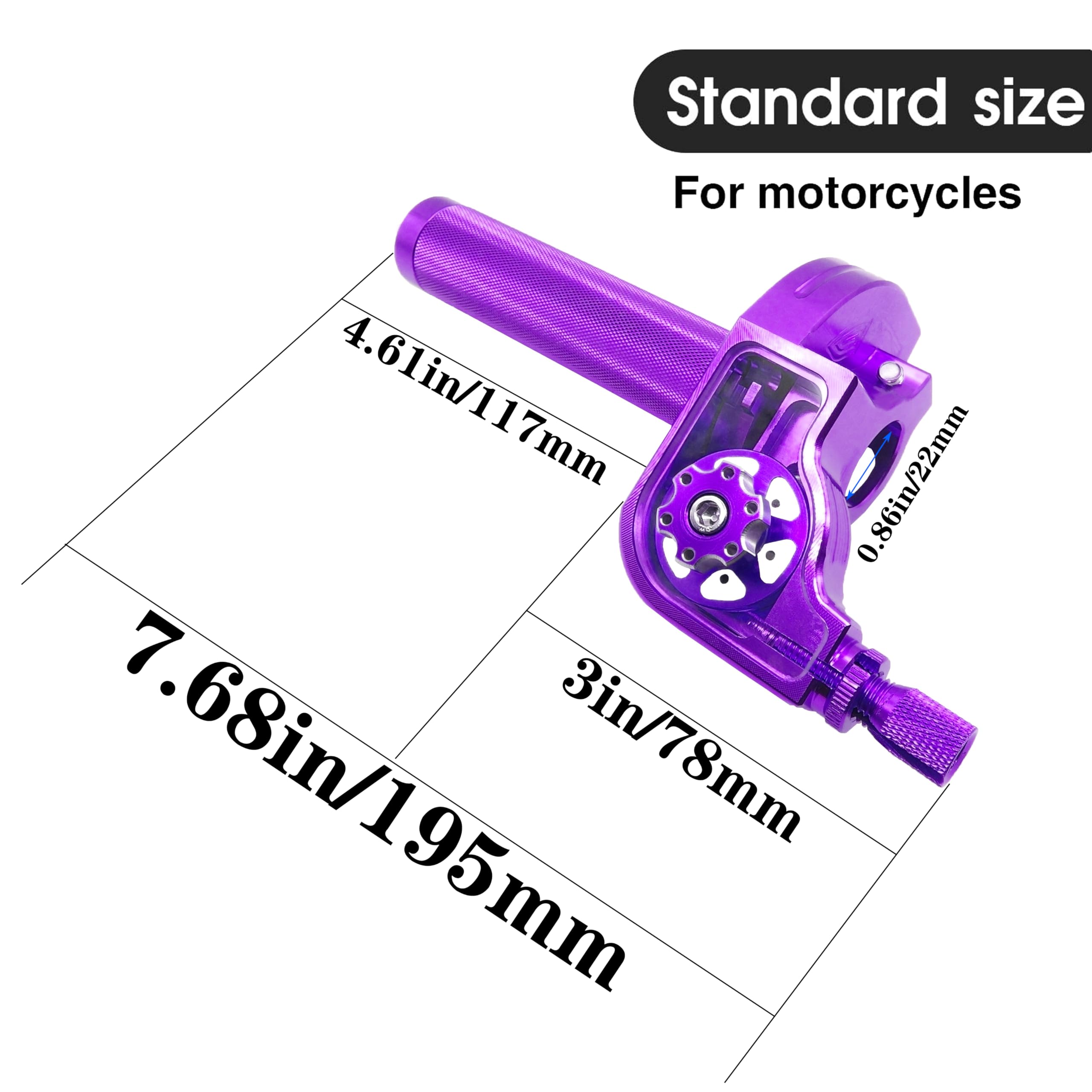 JXPANG 22mm compatibility supports most motorcycles for simple upgrades.