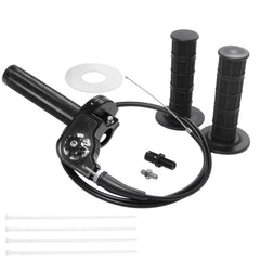 JXPANG transparent twist throttle box clearly shows the cable for easy setup.