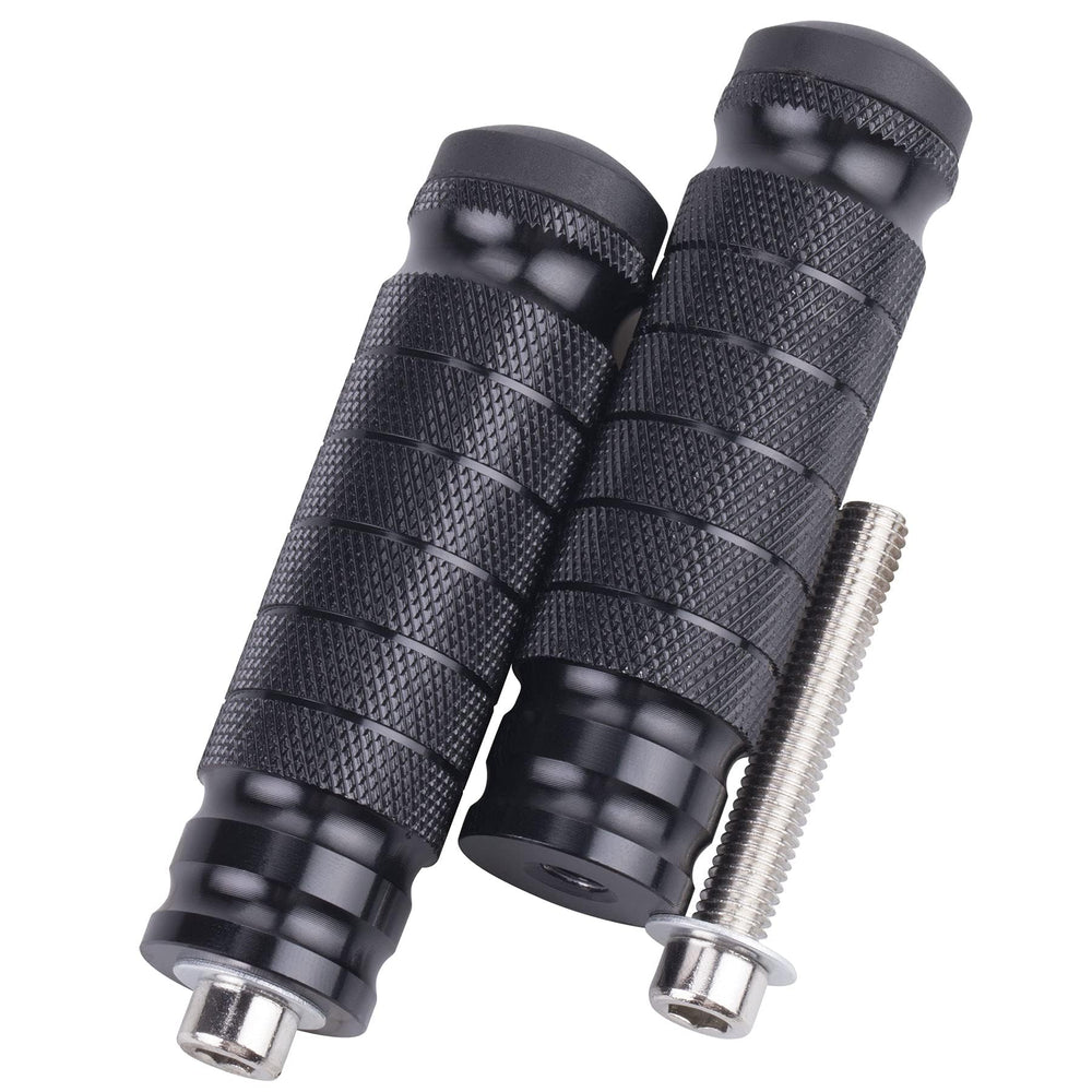 JXPANG universal 8mm foot pegs packaging showing two pegs
