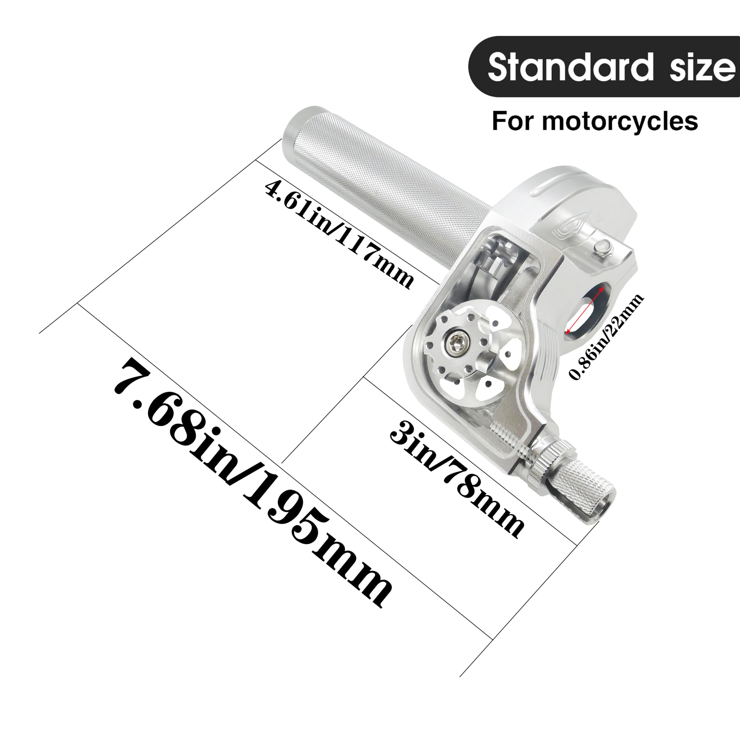 JXPANG wide compatibility image showing fit for 50cc to 150cc dirt bikes.