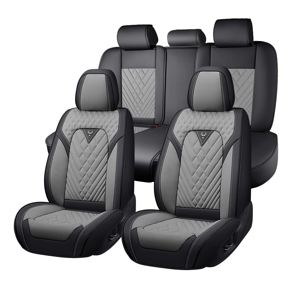 JXTH Toyota Tundra premium leather seat cover – front view with durable protection.