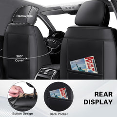 JXTH Toyota Tundra seat cover with thick padding for extra comfort.