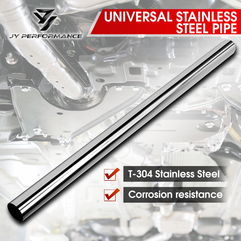 47.3-inch length exhaust pipe for ample straight runs.