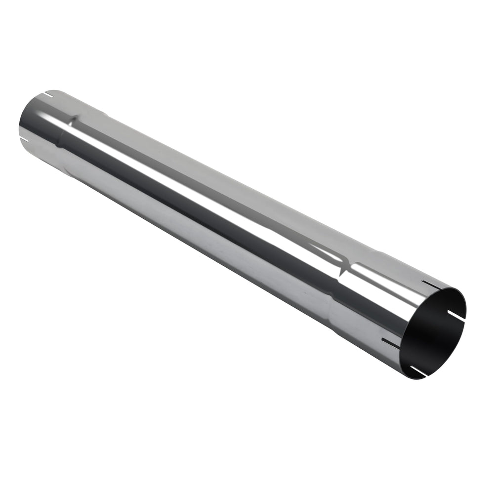 JY PERFORMANCE 4-in muffler replacement pipe, 30 inch length for universal fit.