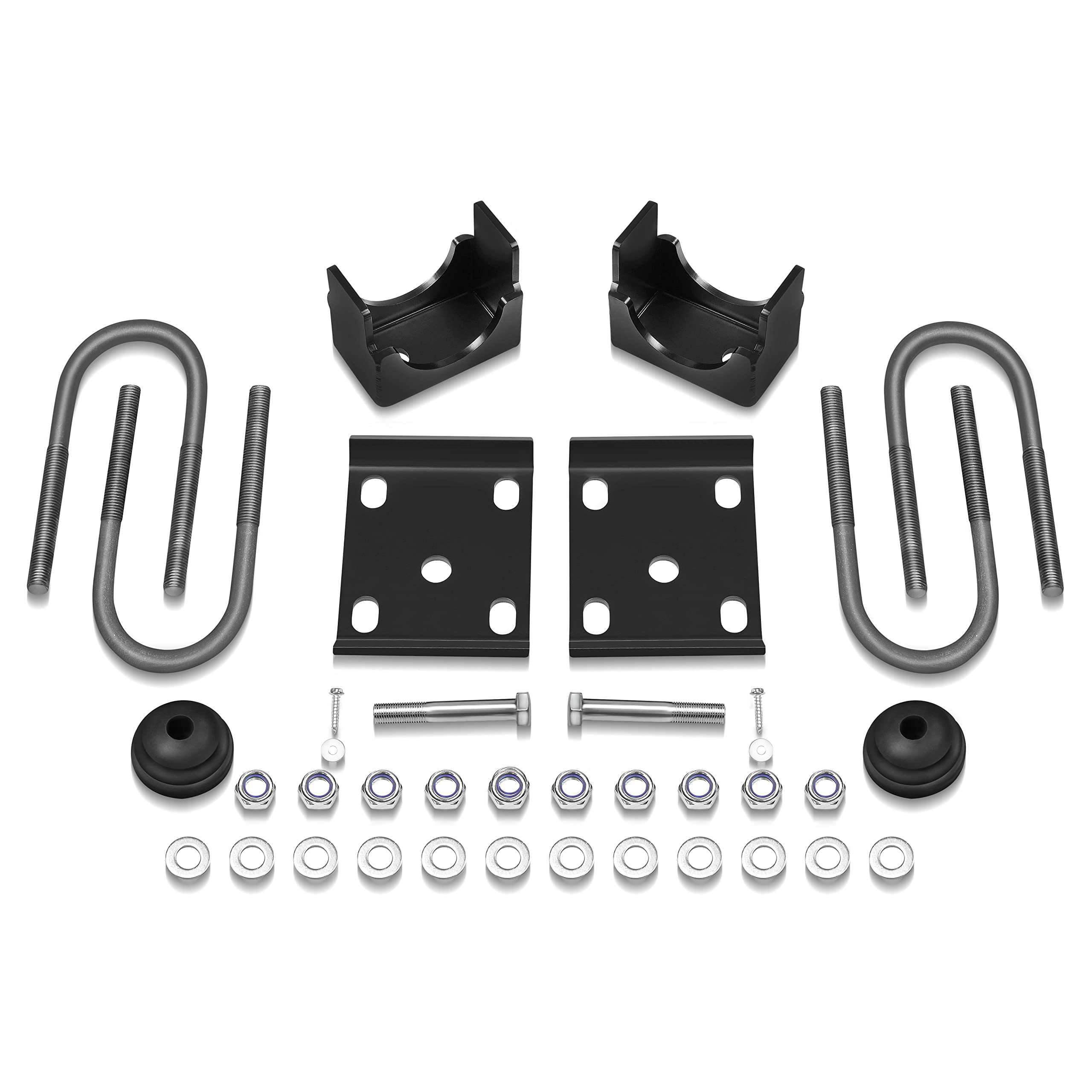 JY Performance 6-inch rear flip kit hardware pack for easy mounting and alignment.