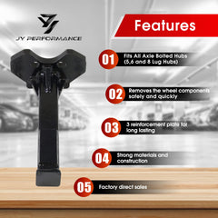 JY PERFORMANCE 8629 steel construction for durable hub removal performance