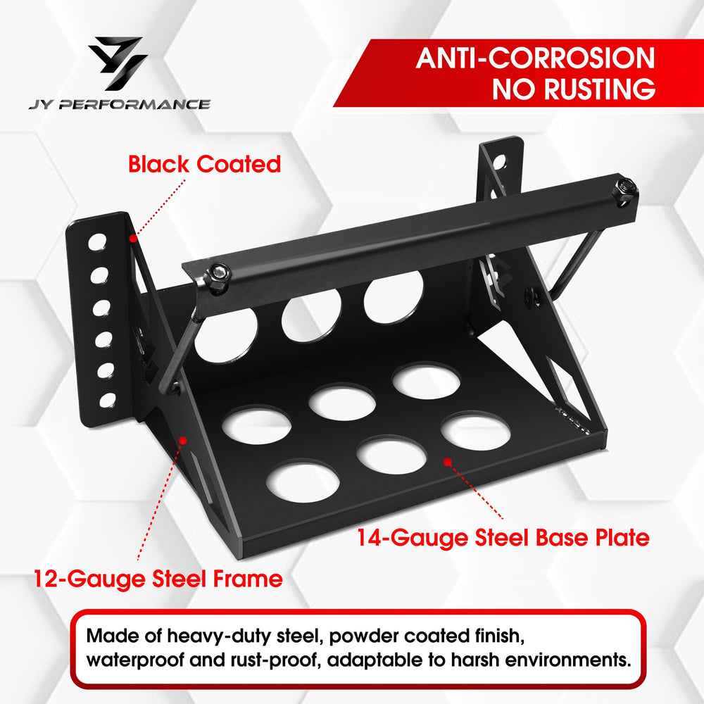 JY PERFORMANCE battery tray box anti-rust coating for long-lasting use.