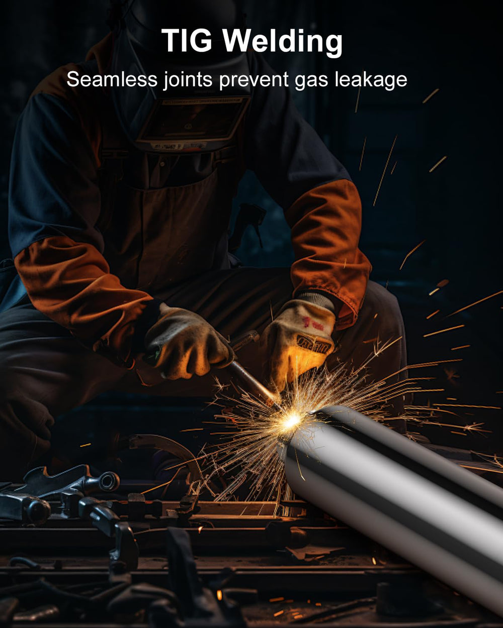 JY Performance muffler clamp included for secure installation