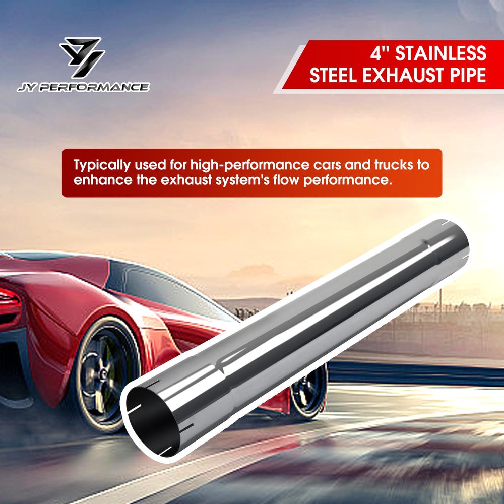 JY PERFORMANCE easy-install exhaust pipe designed for quick replacement.