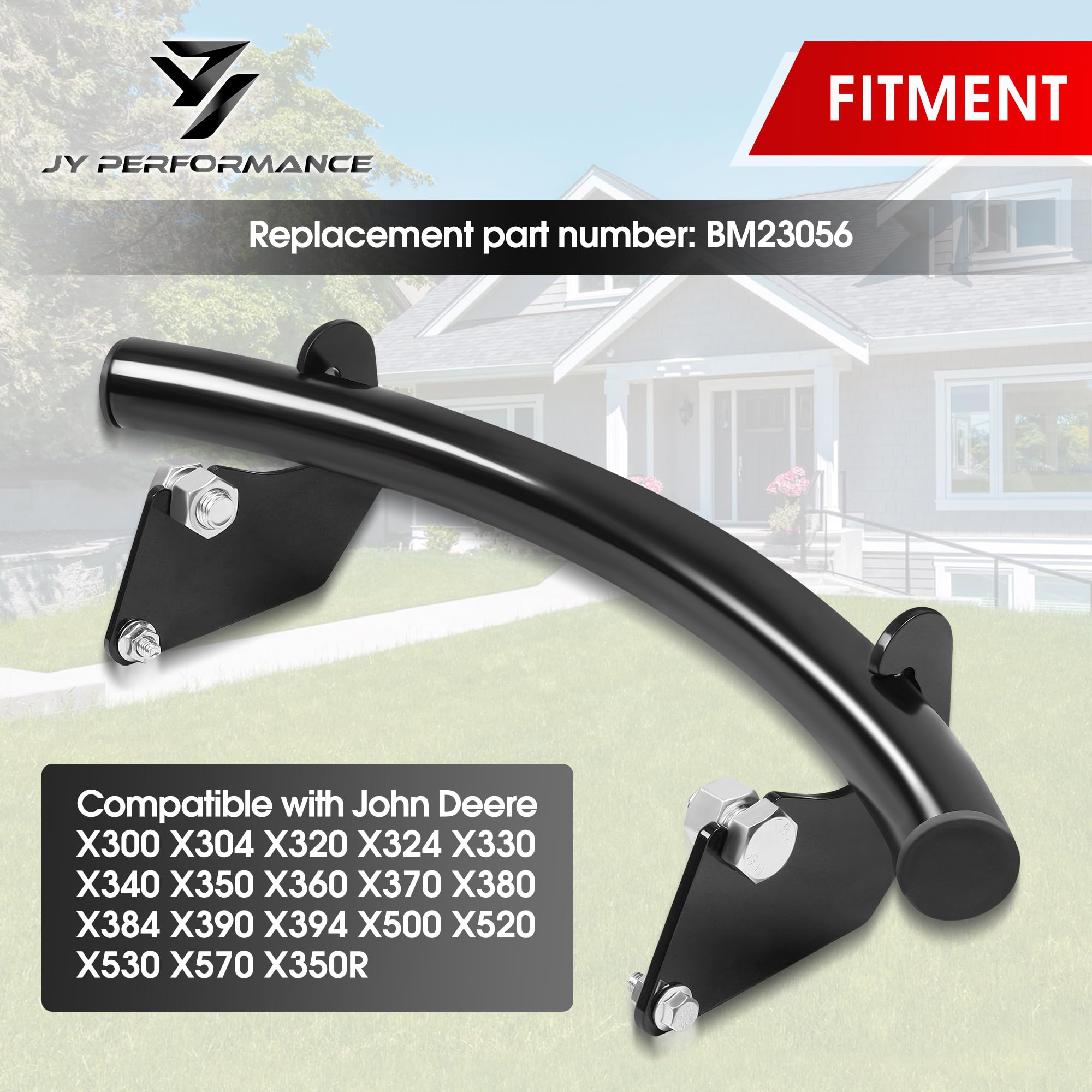 JY PERFORMANCE front bumper for John Deere X320, durable steel construction