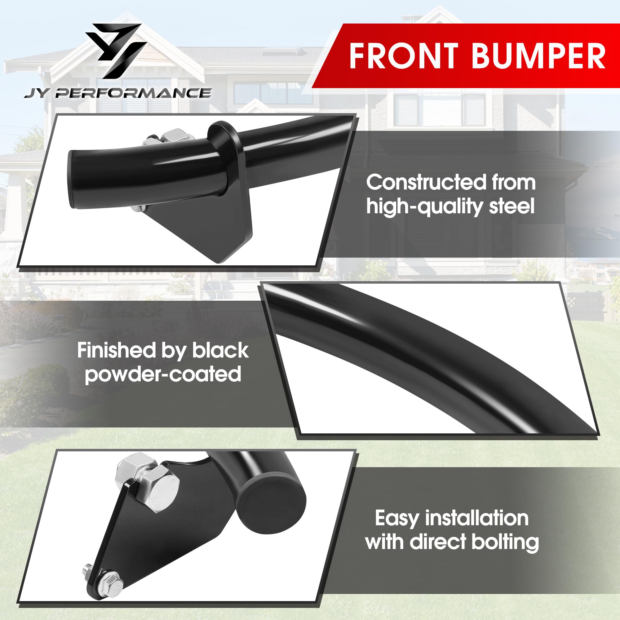 JY PERFORMANCE front bumper for John Deere X360, easy installation