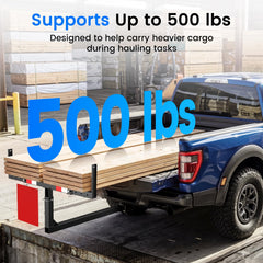 JY PERFORMANCE hitch mount in action demonstrates secure cargo during travel