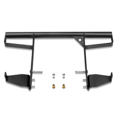 JY PERFORMANCE grab bar profile on Yamaha Raptor 700 shows rugged steel construction for durability.