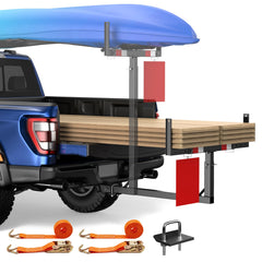 JY PERFORMANCE truck bed extender extended for longer cargo like kayaks or lumber