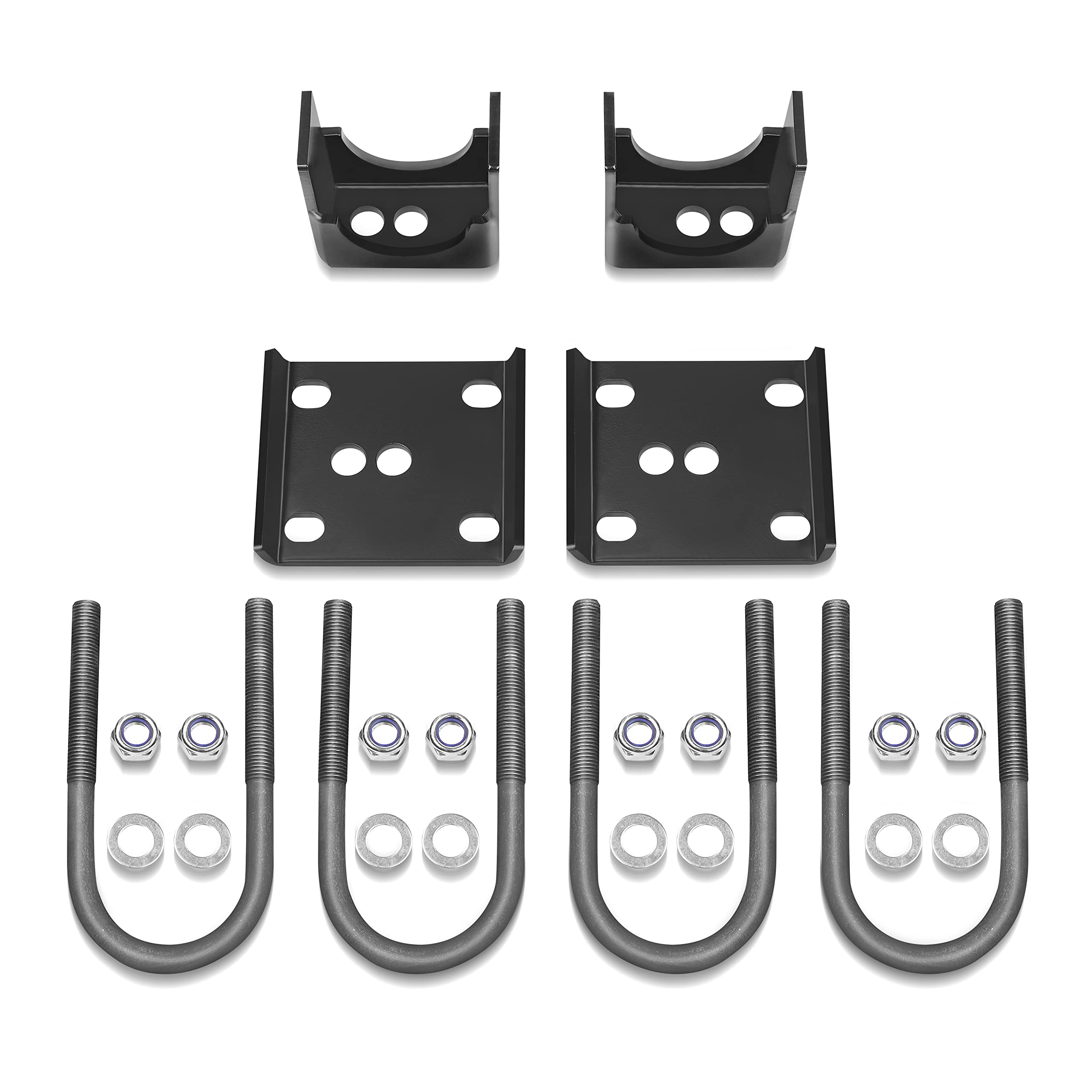 JY PERFORMANCE truck rear axle flip kit 5-inch drop package ready for bolt-on installation