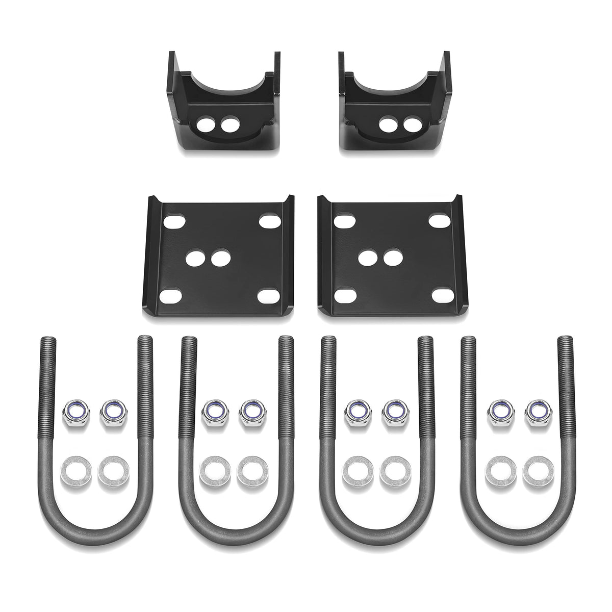 JY PERFORMANCE truck rear axle flip kit 5-inch drop package ready for bolt-on installation