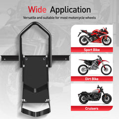 Adjustable wheel locks on the JY PERFORMANCE chock for various wheel sizes.