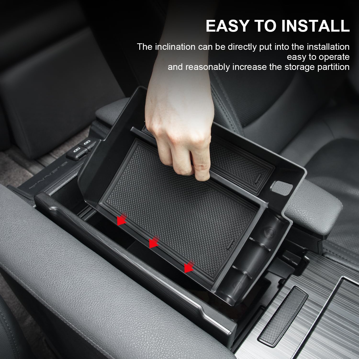 JYCDC durable ABS plastic construction resists wear in Sienna interior.