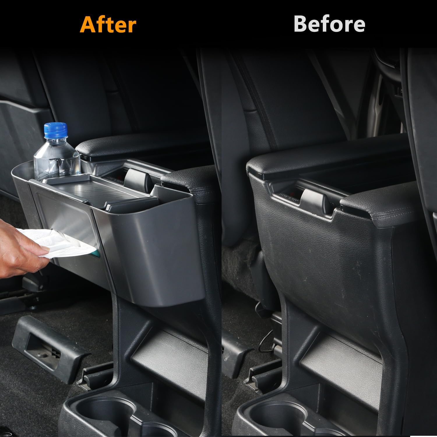 JYCDC Sienna tissue dispenser slot enables easy napkin access during trips
