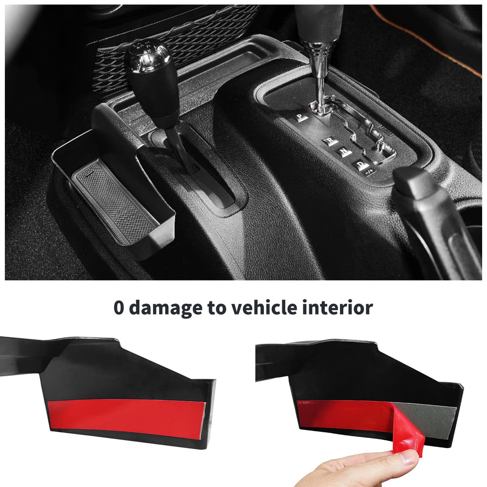 Jyduo removable non-slip pad reduces noise from stored items.